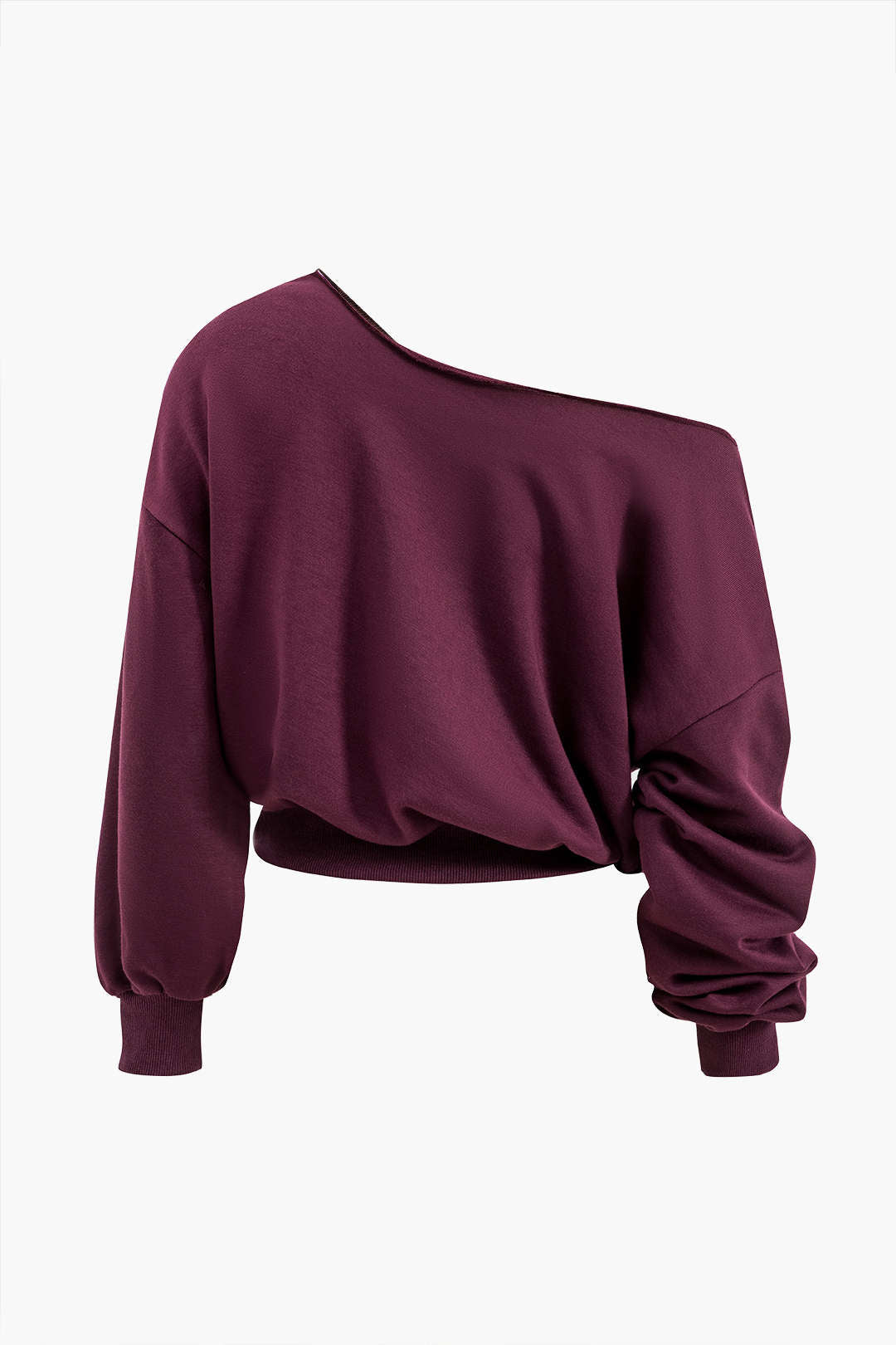 Asymmetric Top And Pants Set