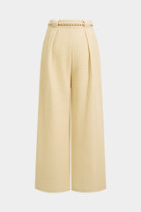 Belted Wide Leg Pants