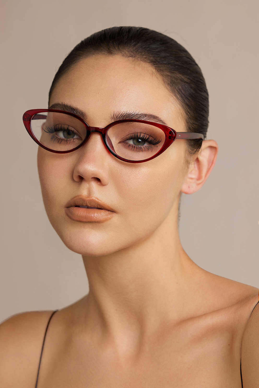 Cat-Eye Frame Sunglasses