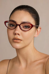 Cat-Eye Frame Sunglasses