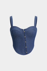 Asymmetrical Cropped Cami Top
