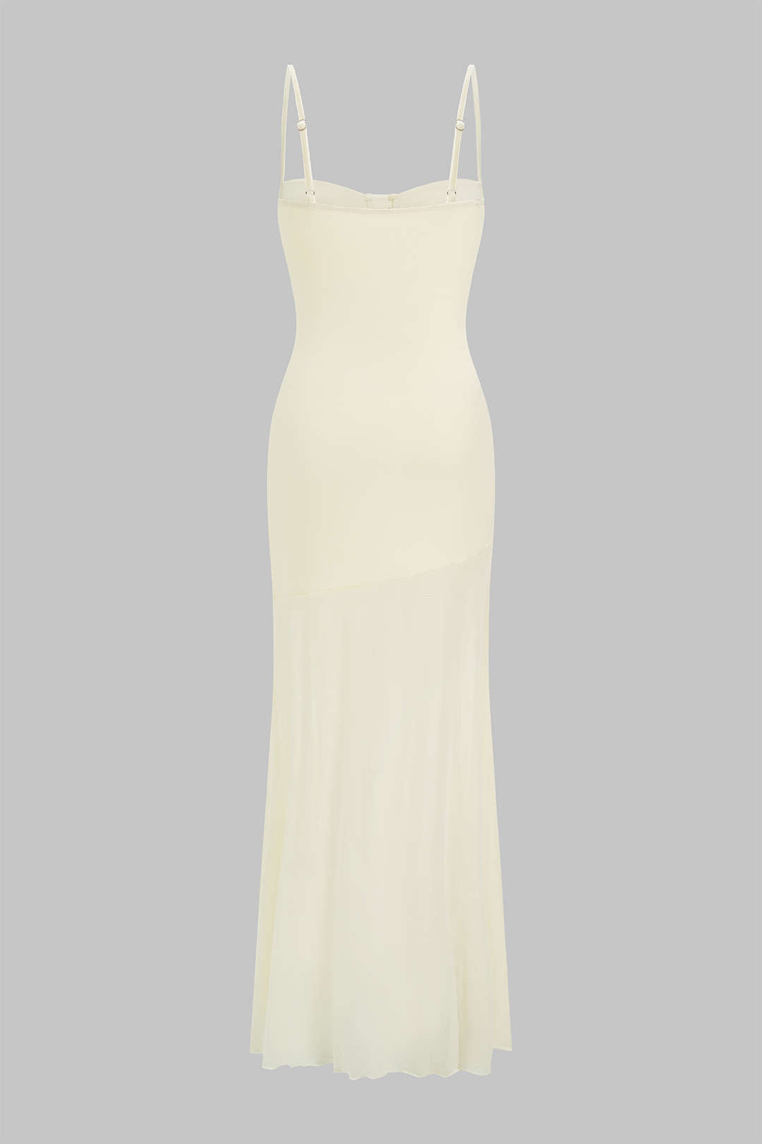Cut Out Backless High Slit Slip Sleeveless Maxi Dress