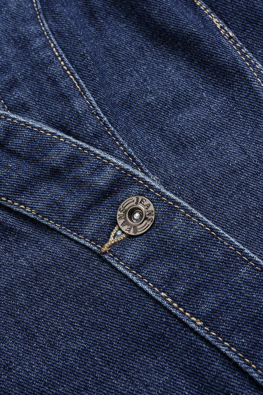 Denim Crossed Tie-Back Asymmetrical Outerwear