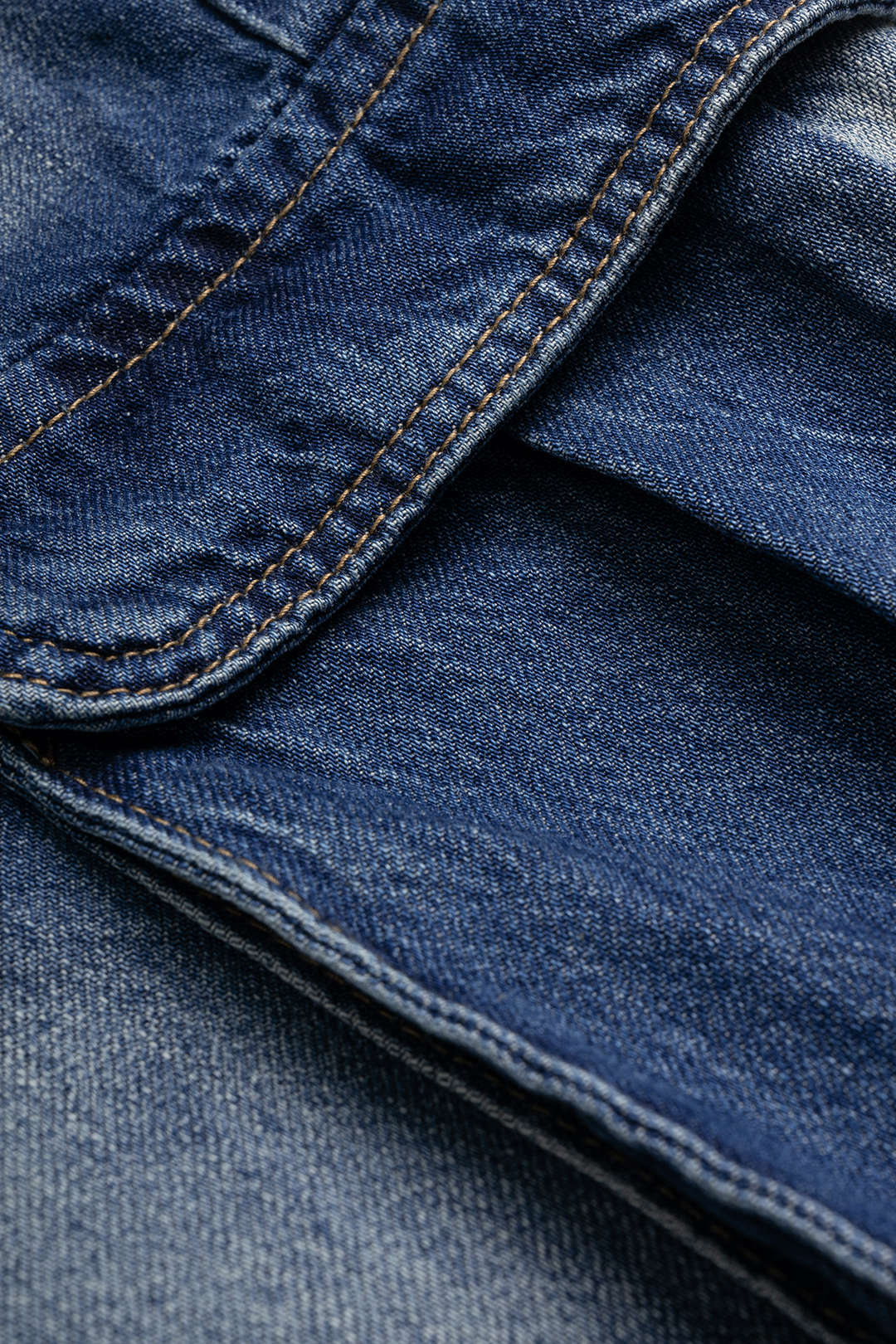 Denim Pocket Tie-Up Shorts