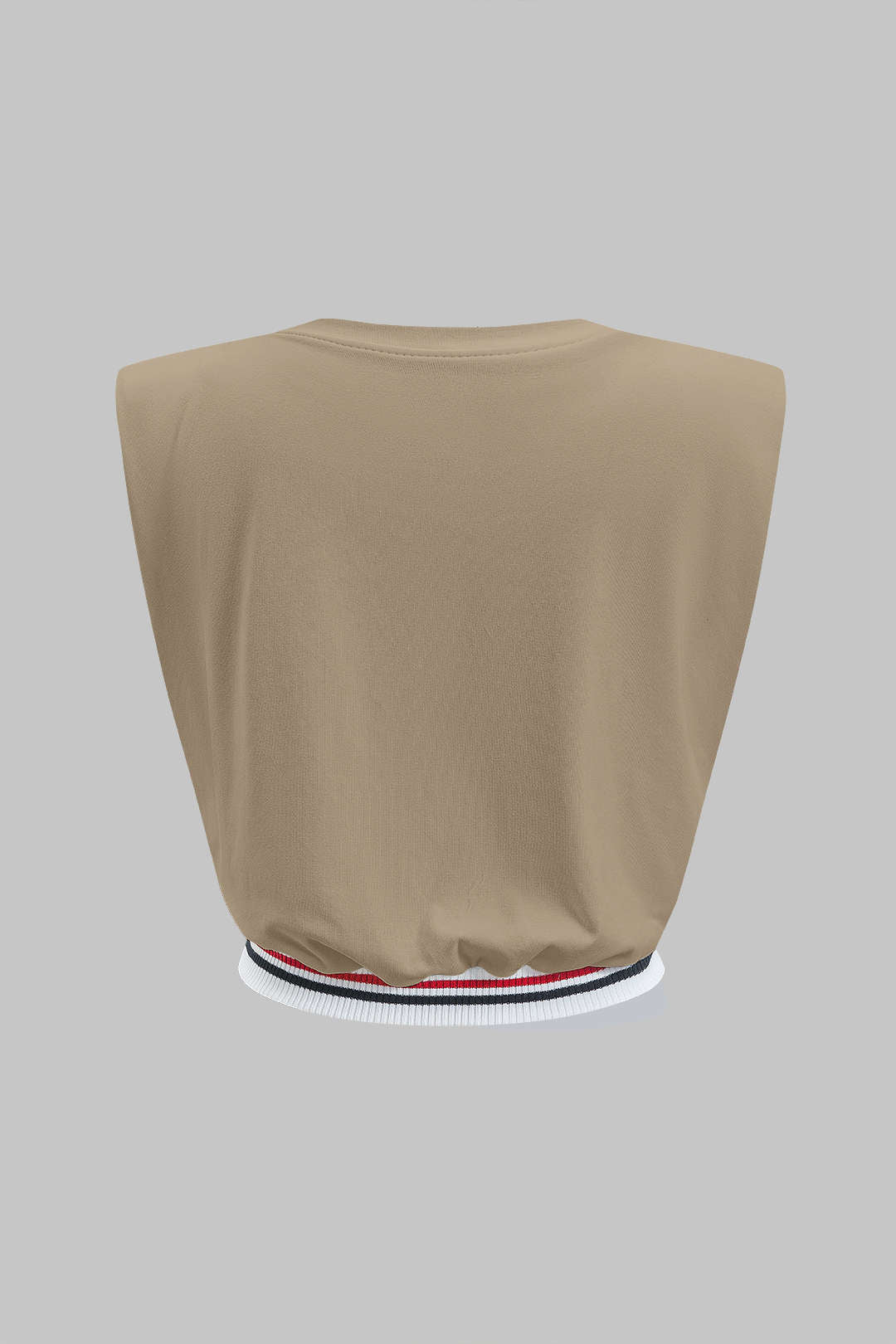 Car Letter Digital Pattern Print Loose Sleeveless T-Shirt