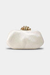 Alloy Irregular Clutch Bag