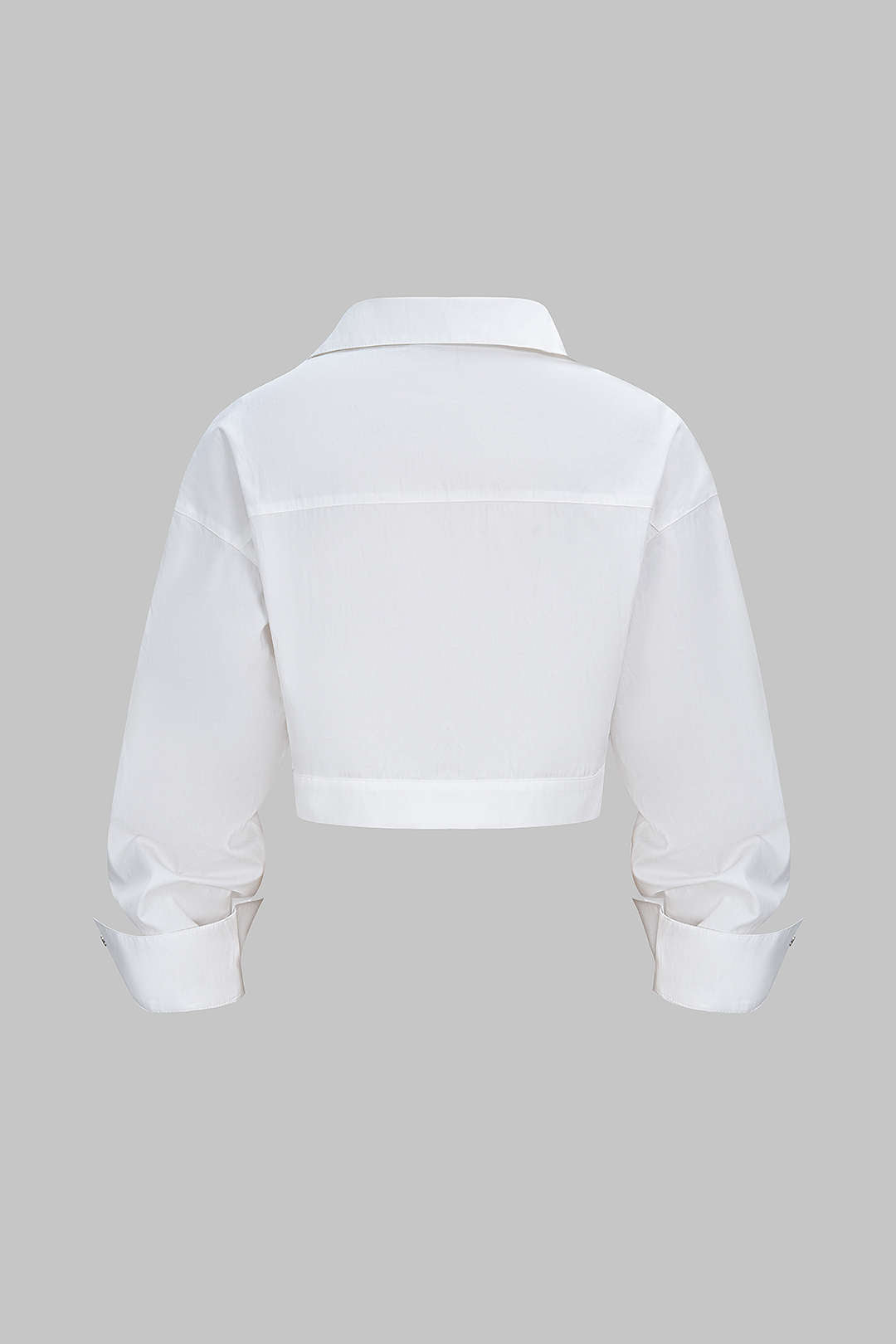 Asymmetrical Zipper Long-Sleeve Shirt