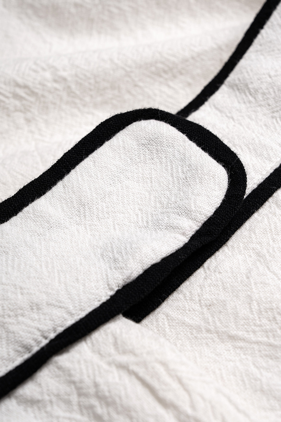 Contrast Binding Pocket Pants