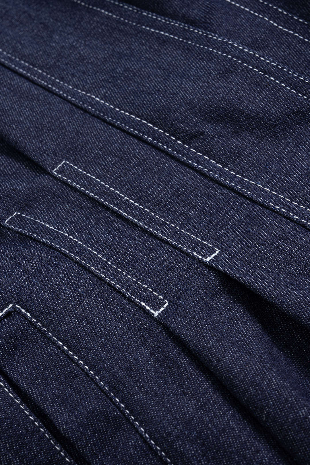 Denim Pleated Outerwear