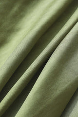 Asymmetric Hem Split Button Decor Skirt