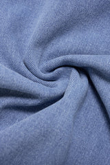 Denim Bow Tie-Up Straight Leg Jeans