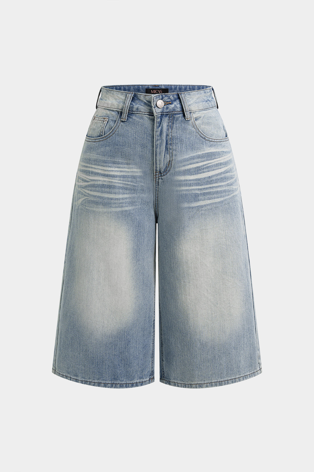 Denim High Waist Shorts
