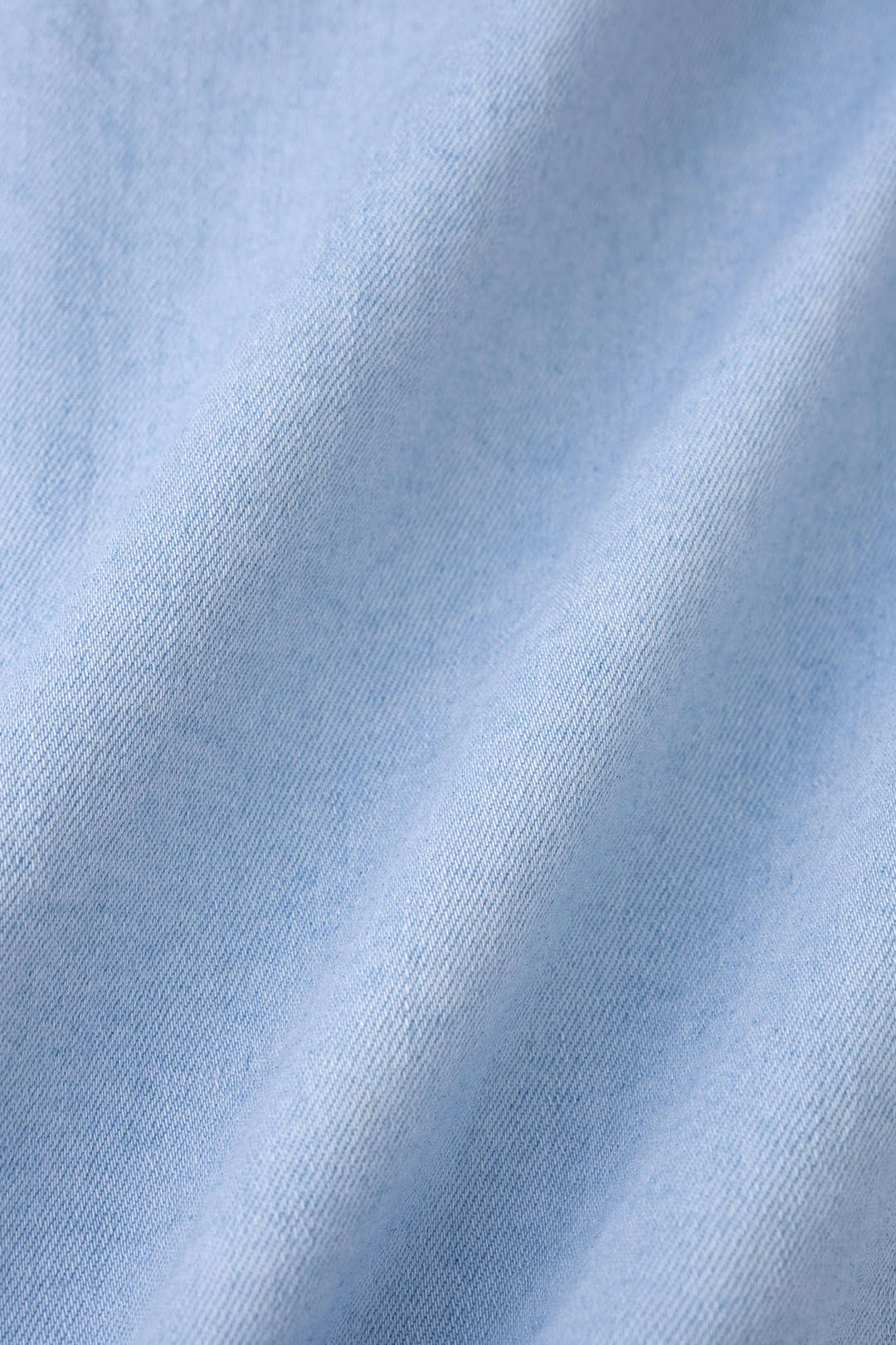 Denim Tie-Up Pocket Short Sleeve Shirt