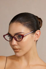 Cat-Eye Frame Sunglasses