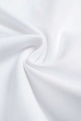 Contrast Ruched Knotted Mini Skirt