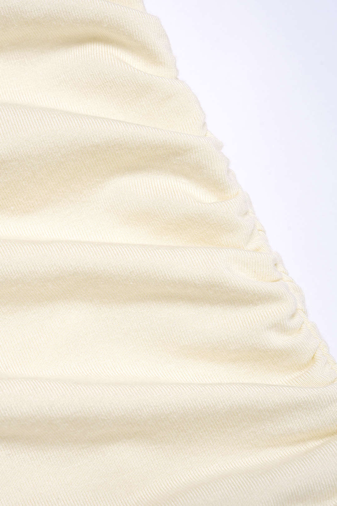 Asymmetrical Ruched Sleeveless T-Shirt