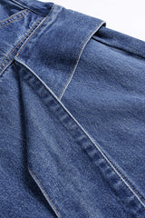Denim Wide Leg Low Waist Barrel Jeans