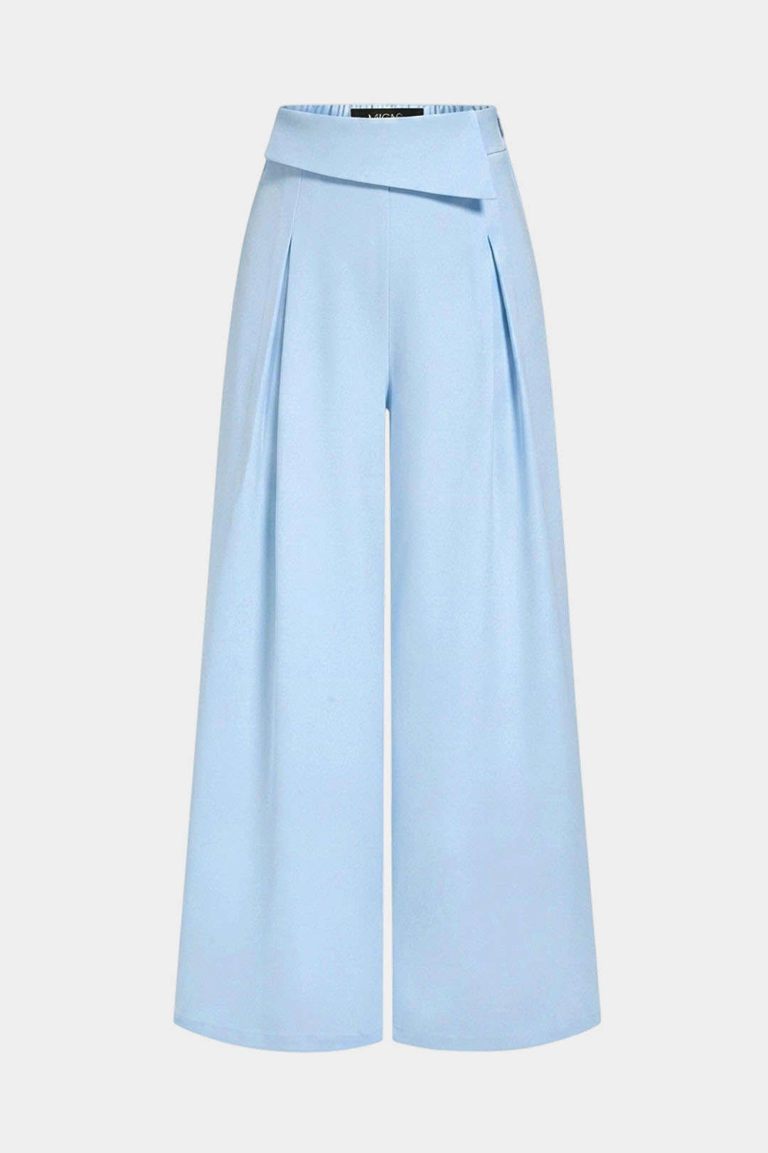 Asymmetrical Wide Leg Pants