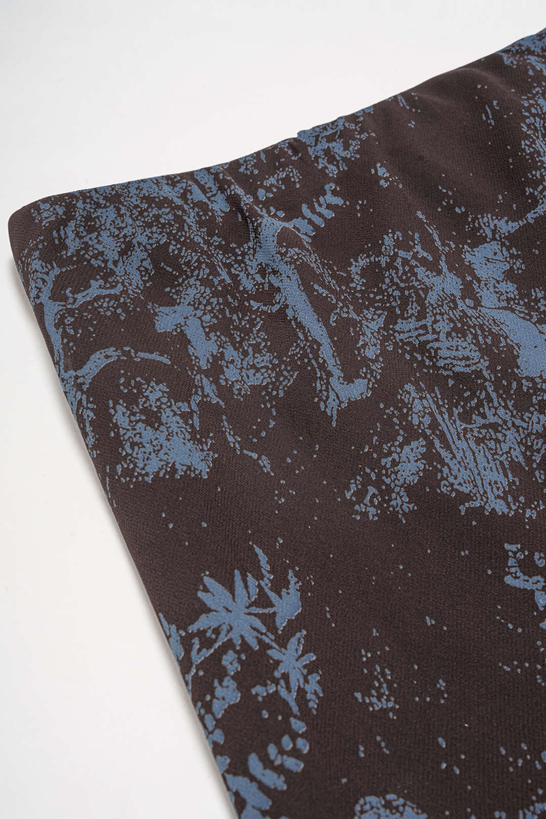 Abstract Print Mesh Skirt