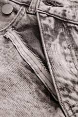Denim Ripped Frayed Shorts