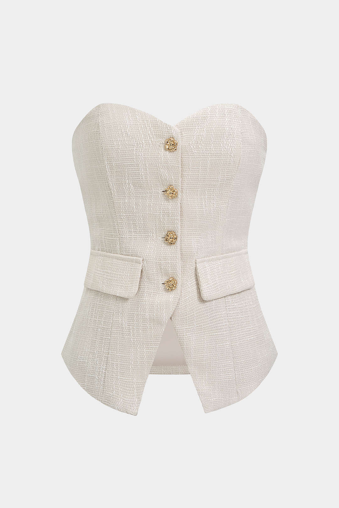 Button Tube Top