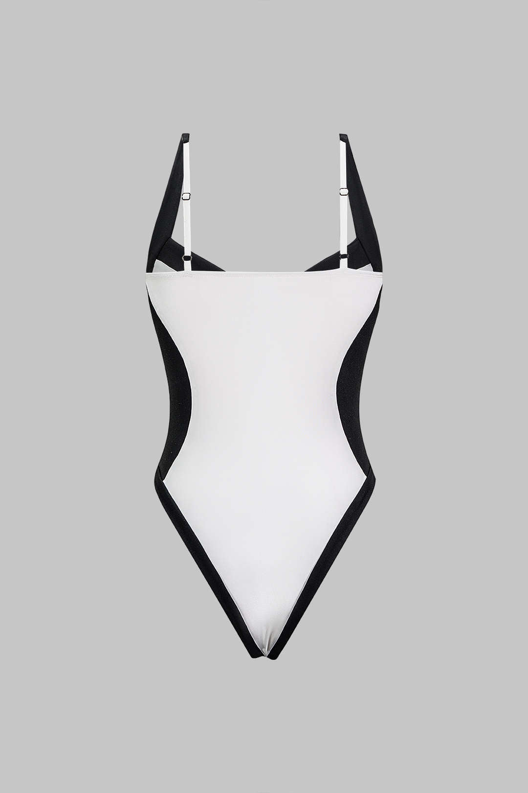 Contrast Sleeveless Bodysuit