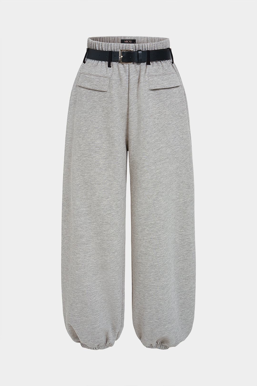 Belted Pocket Balloon Pants