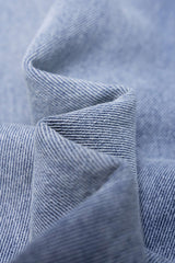 Denim Asymmetrical Barrel Jeans