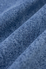 Denim Button Barrel Jeans
