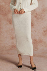 Basic Solid Texture Skirt