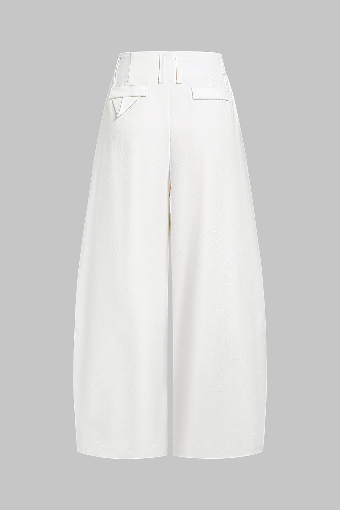 Button Wide Leg Pants