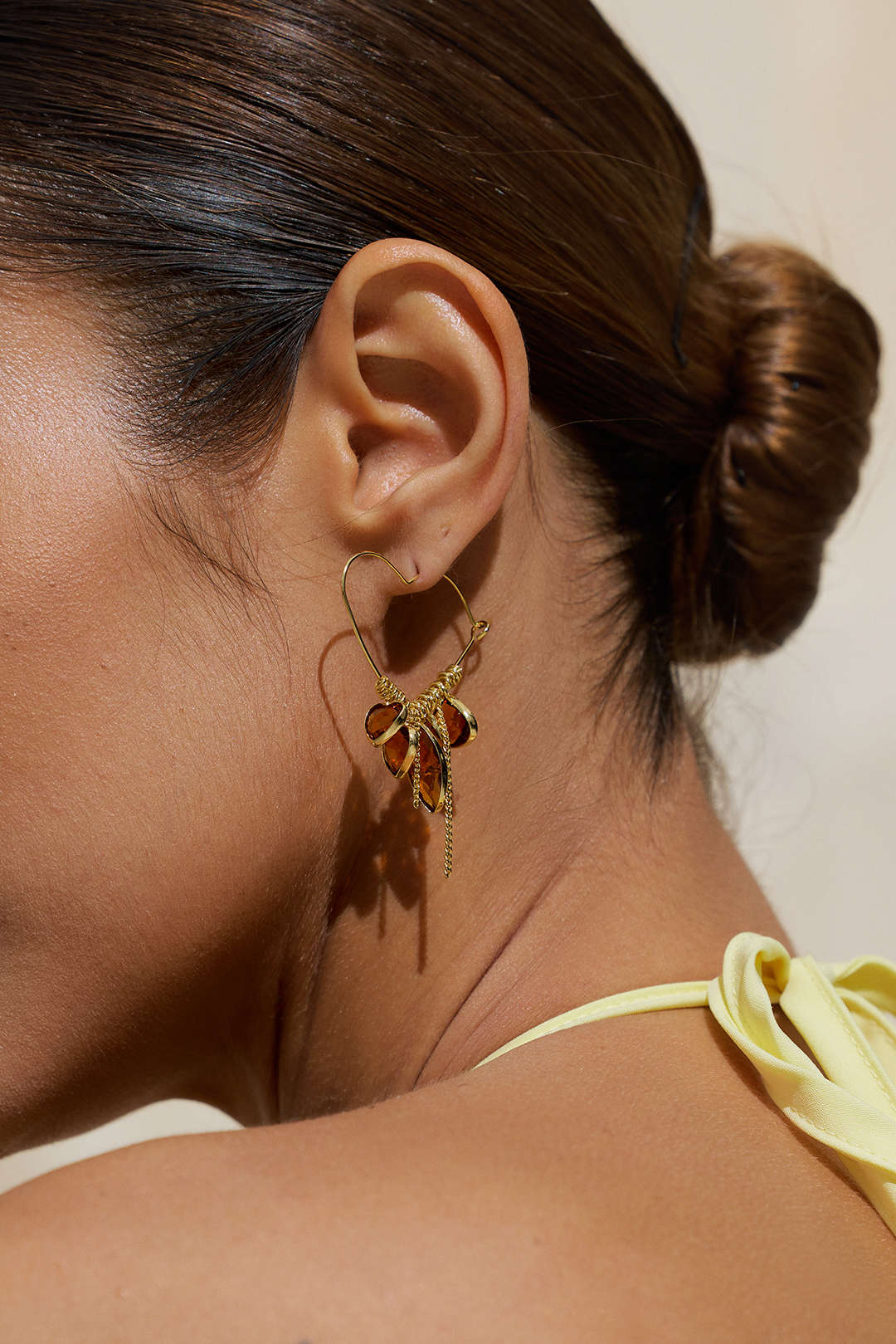 Alloy Heart Shape Earrings
