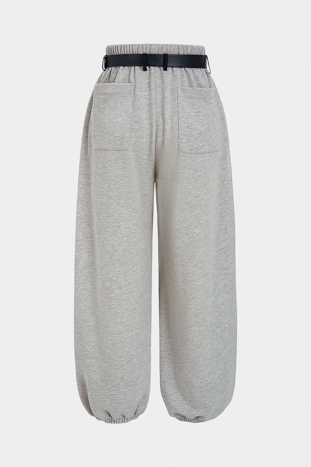 Belted Pocket Balloon Pants