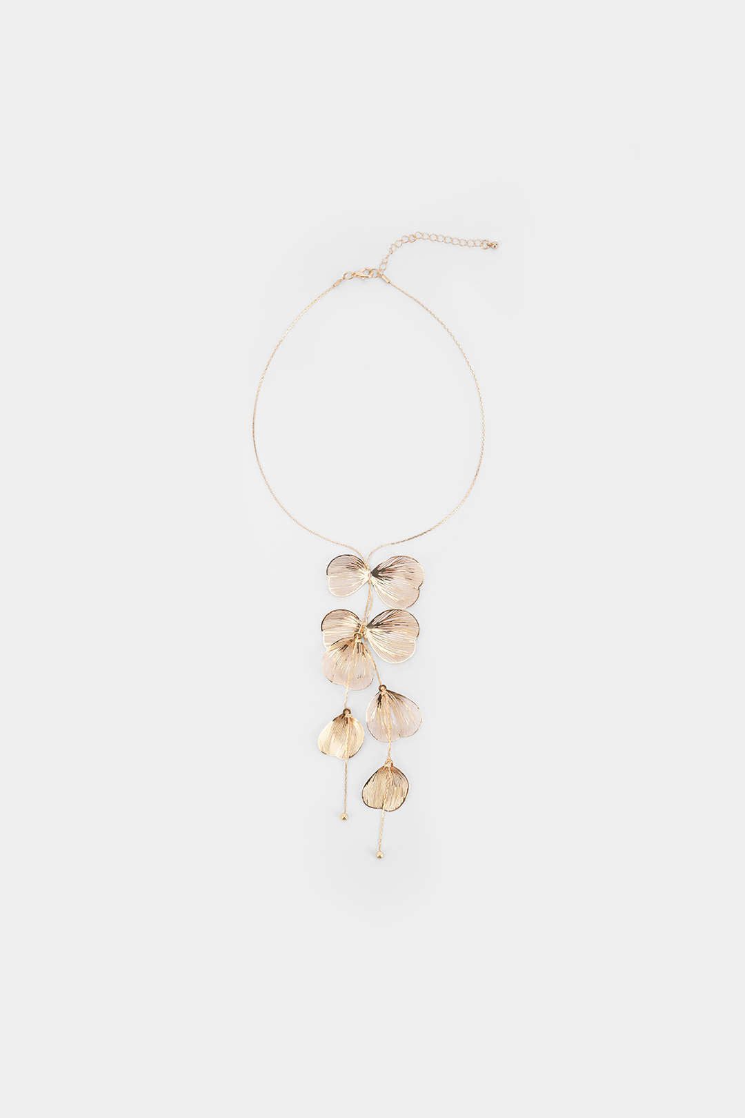 Alloy Ginkgo Leaf Necklace