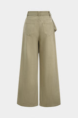Denim Asymmetrical Jeans