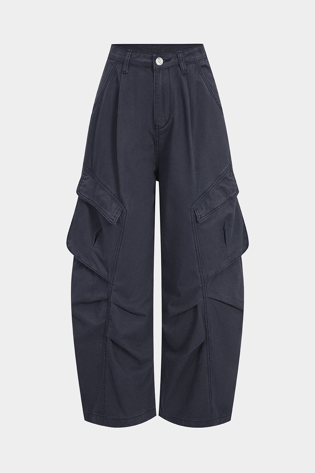 Denim Ruched Pocket Jeans