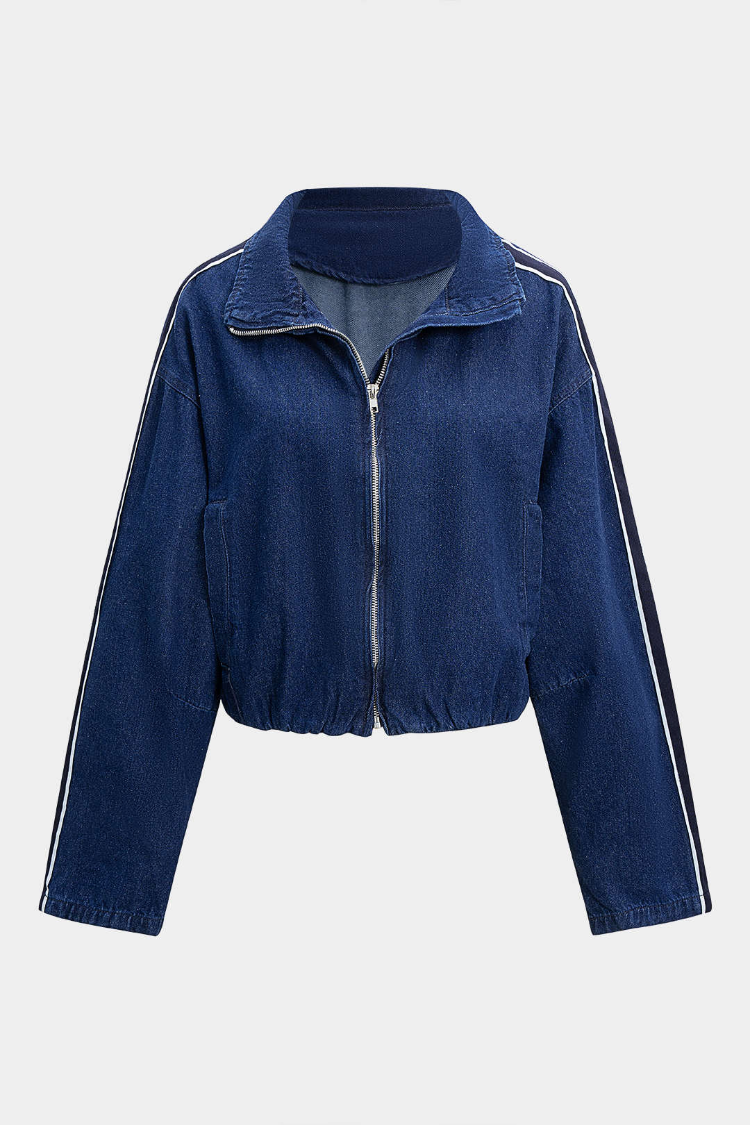 Denim Zipper Pocket Outerwear