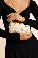 Alloy Irregular Cross-Body Bag