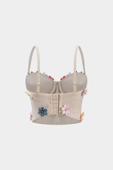 3D Embroidery Slip Cami Top