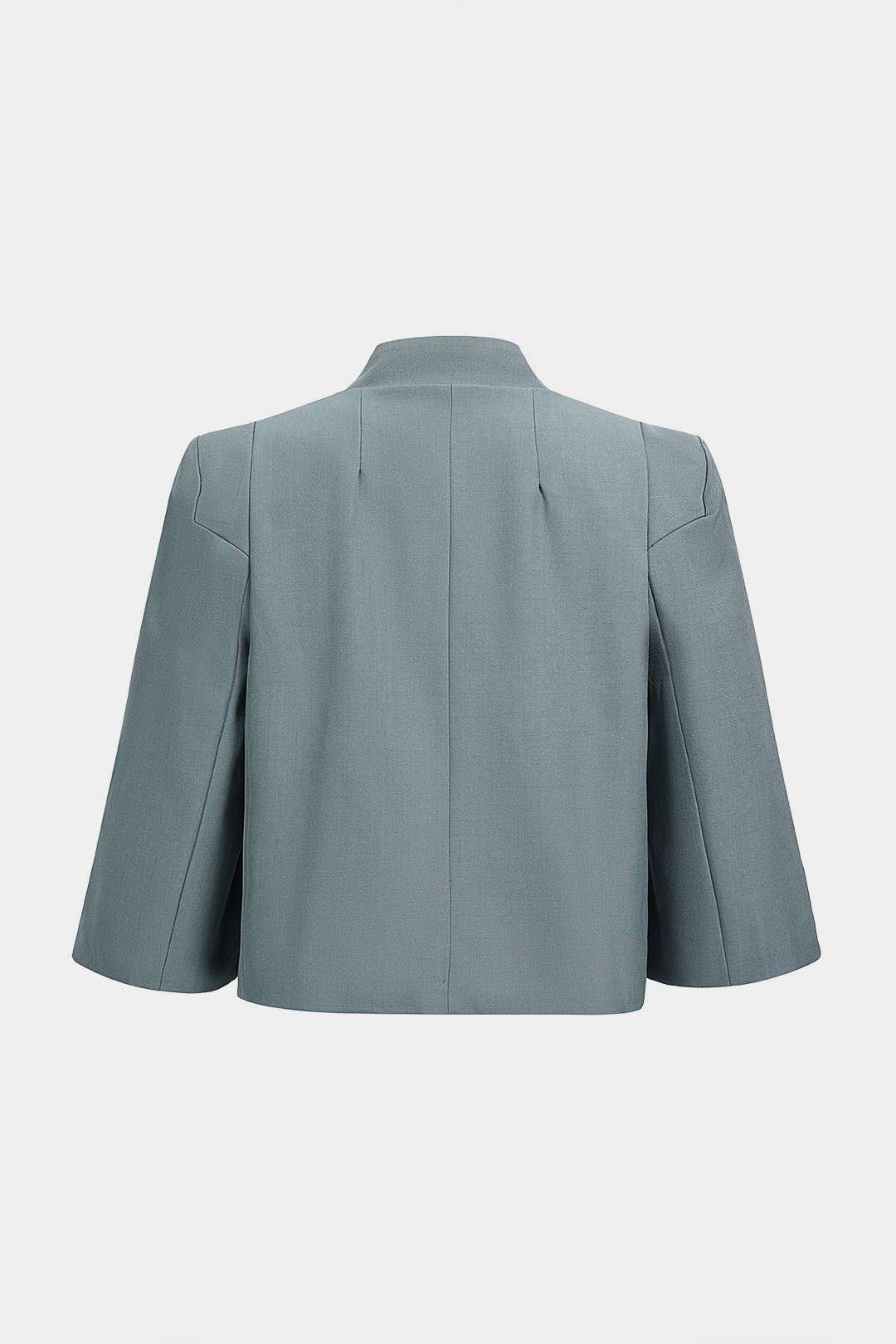 Button Notched Lapel Blazer