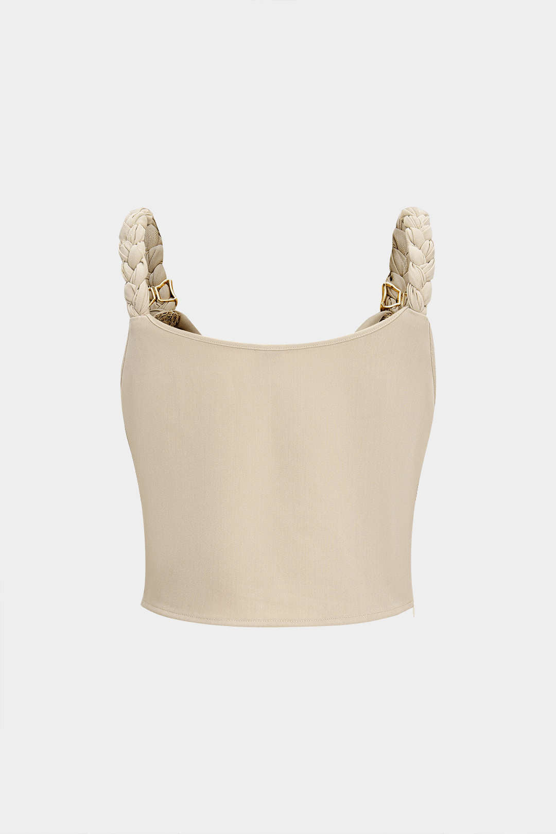 Braided Cowl Neck Cami Top