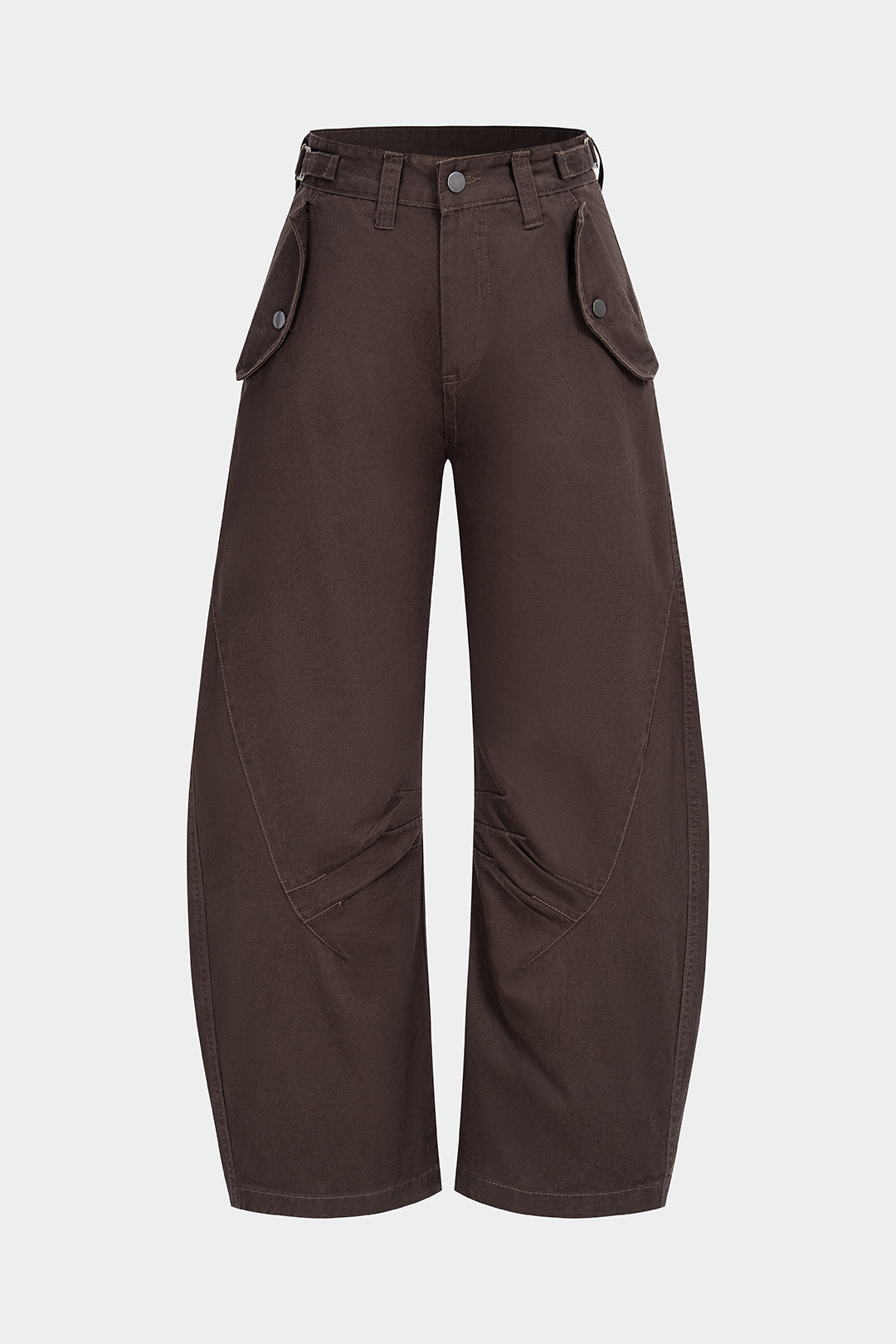 Denim Pocket Wide Leg Jeans