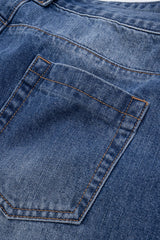 Denim Wide Leg Barrel Jeans