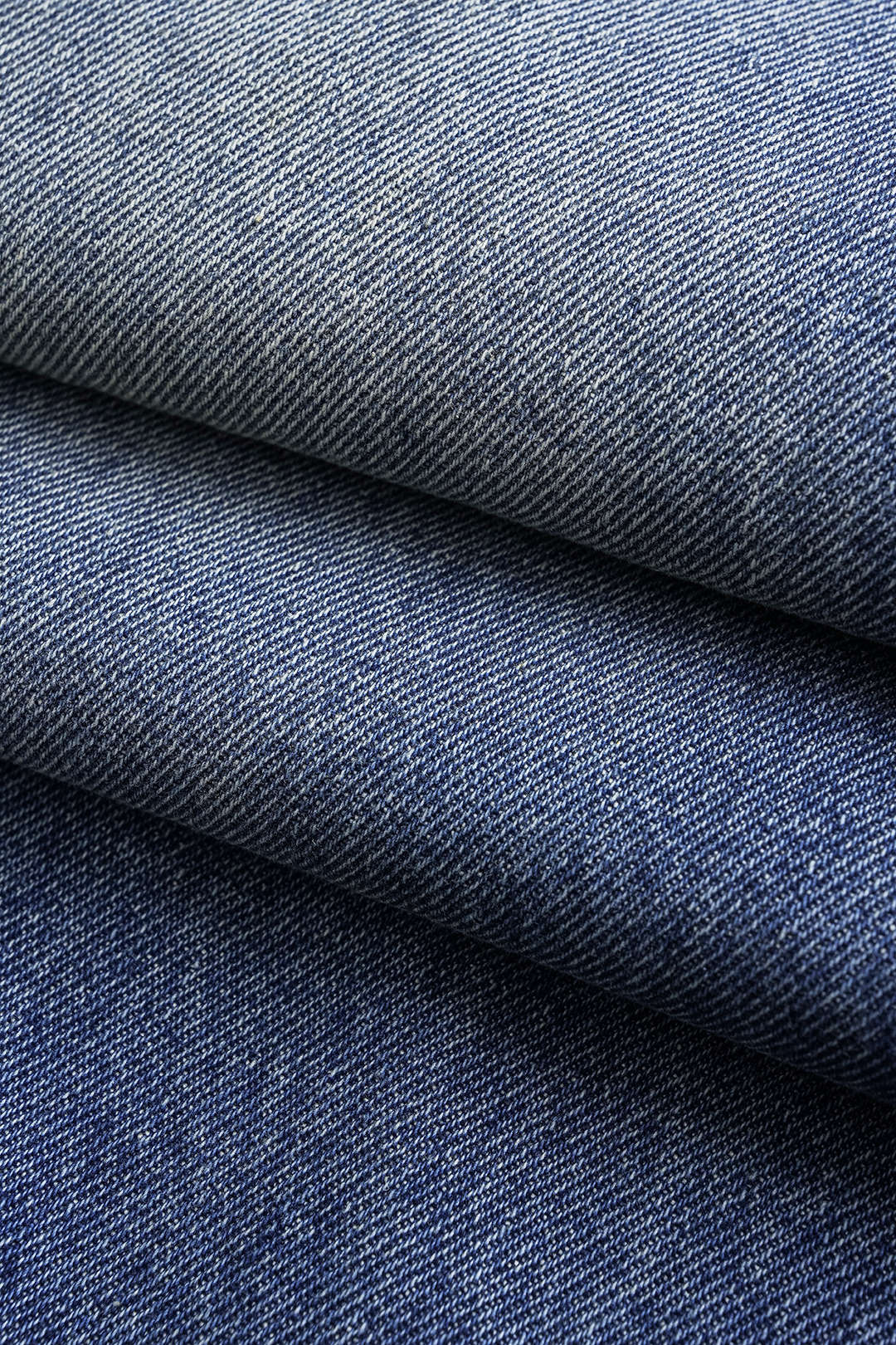 Denim Asymmetrical Zipper Pocket Jeans
