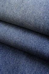 Denim Asymmetrical Zipper Pocket Jeans