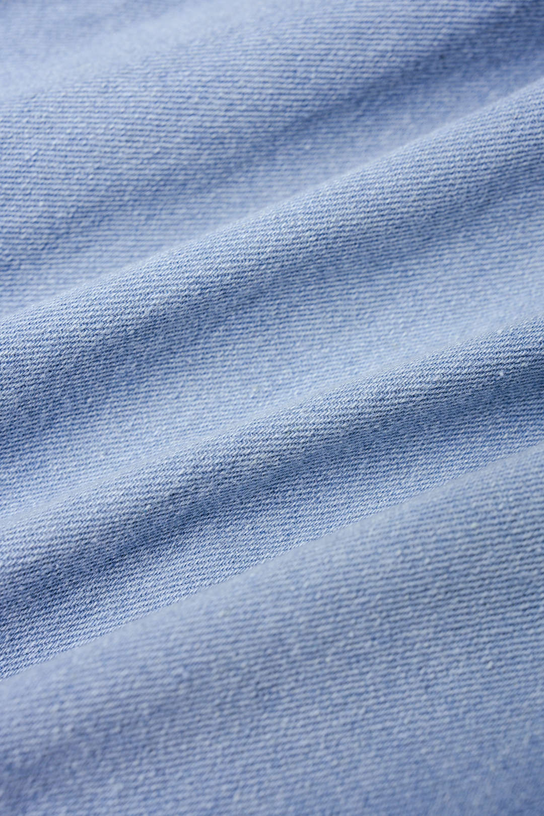 Denim V-Neck Ruched Short Sleeve Mini Dress
