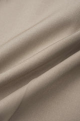 Contrast Trim Asymmetrical Pants