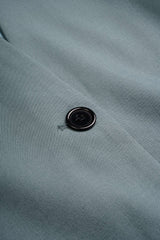 Button Notched Lapel Blazer