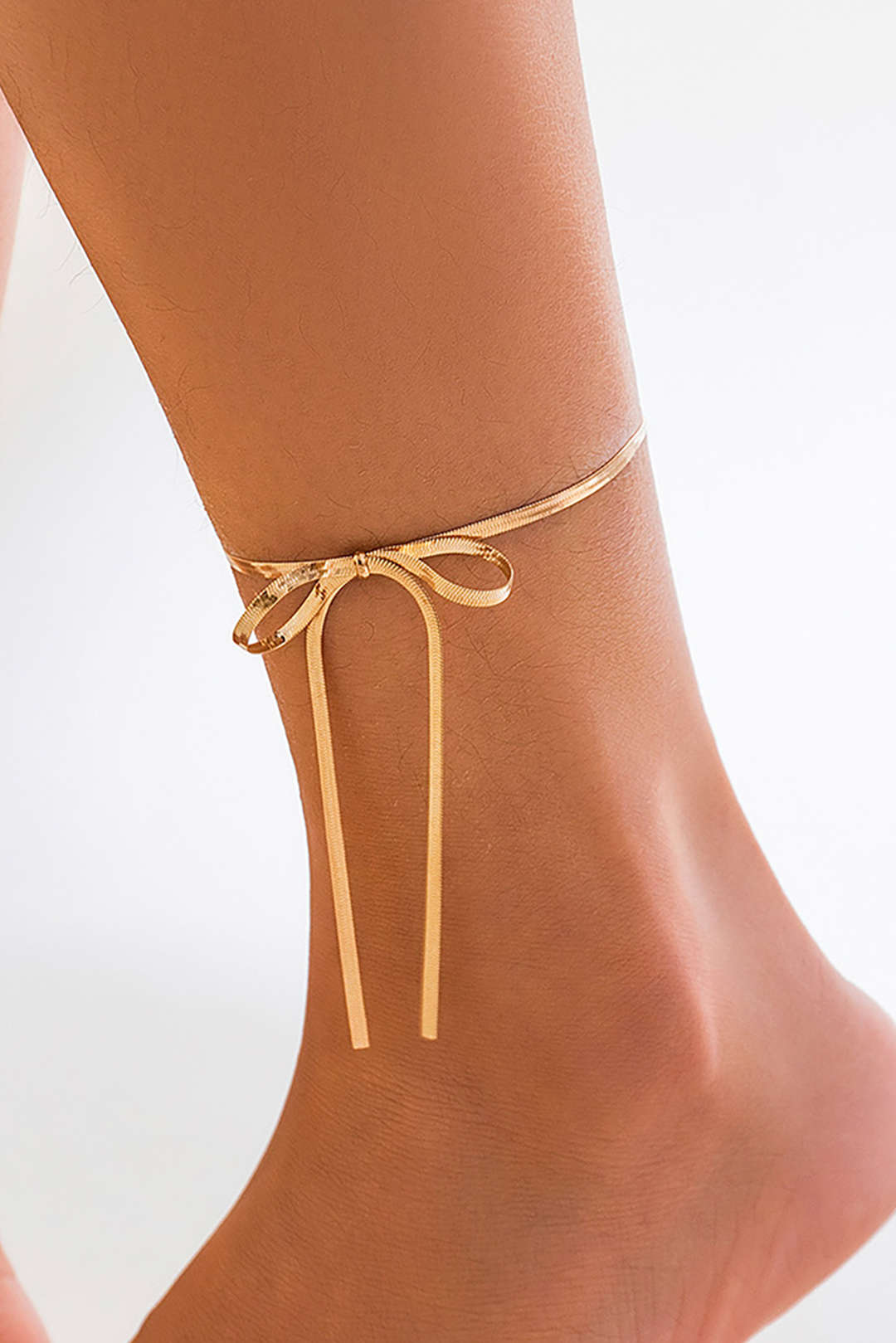 Chain Anklet Bow Anklet