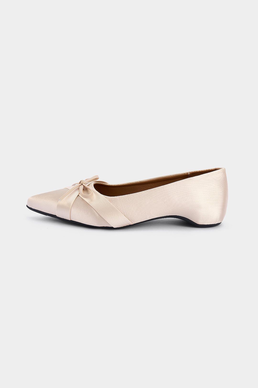 Bow Pointed Toe Flats